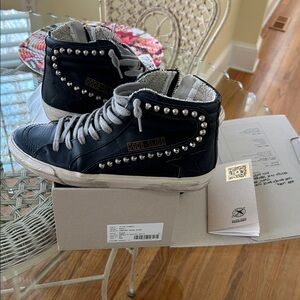 Golden Goose Black Slide sneakers